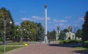 Пам'ятник борцям за волю України у Черкасах